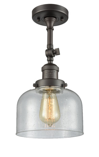 Franklin Restoration One Light Semi-Flush Mount Oil Rubbed Bronze