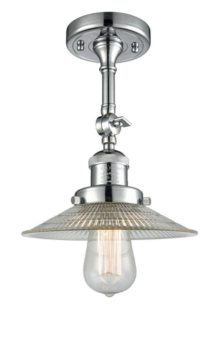 One Light Semi-Flush Mount