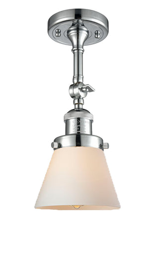 One Light Semi-Flush Mount