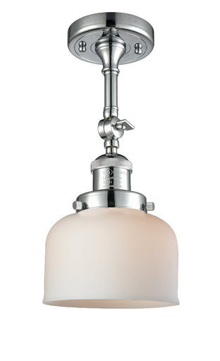 One Light Semi-Flush Mount