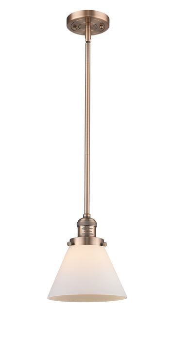 Innovations - 201S-AC-G41 - One Light Mini Pendant - Franklin Restoration - Antique Copper