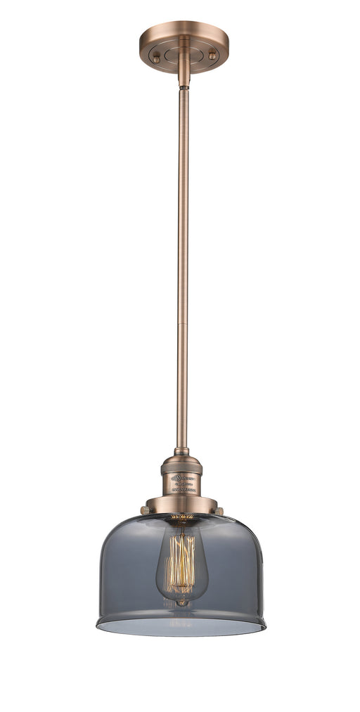 Innovations - 201S-AC-G73 - One Light Mini Pendant - Franklin Restoration - Antique Copper