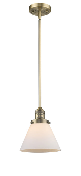 Innovations - 201S-BB-G41 - One Light Mini Pendant - Franklin Restoration - Brushed Brass