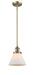 Innovations - 201S-BB-G41 - One Light Mini Pendant - Franklin Restoration - Brushed Brass