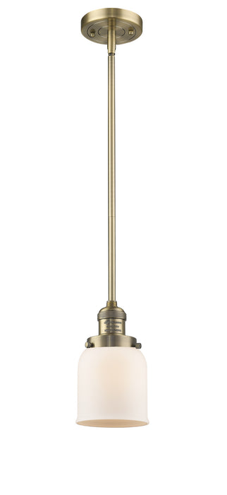 Innovations - 201S-BB-G51 - One Light Mini Pendant - Franklin Restoration - Brushed Brass