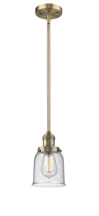 Innovations - 201S-BB-G54 - One Light Mini Pendant - Franklin Restoration - Brushed Brass