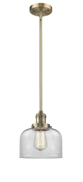 Innovations - 201S-BB-G72 - One Light Mini Pendant - Franklin Restoration - Brushed Brass