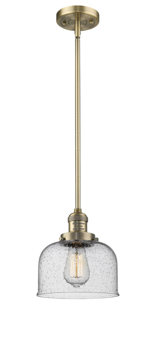Innovations - 201S-BB-G74 - One Light Mini Pendant - Franklin Restoration - Brushed Brass