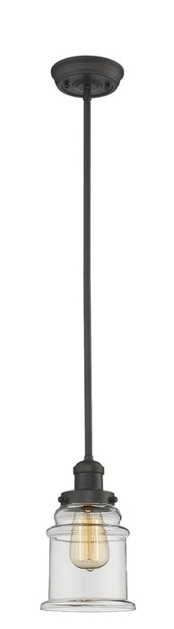 Innovations - 201S-OB-G182 - One Light Mini Pendant - Franklin Restoration - Oil Rubbed Bronze