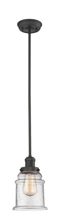 Innovations - 201S-OB-G184 - One Light Mini Pendant - Franklin Restoration - Oil Rubbed Bronze