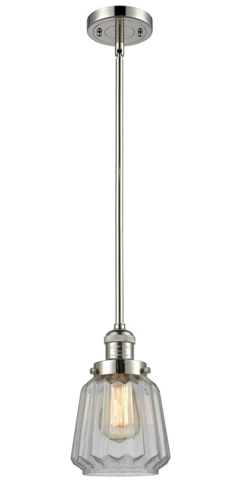Innovations - 201S-PN-G142 - One Light Mini Pendant - Franklin Restoration - Polished Nickel