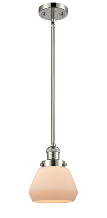 Innovations - 201S-PN-G171 - One Light Mini Pendant - Franklin Restoration - Polished Nickel