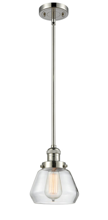 Innovations - 201S-PN-G172 - One Light Mini Pendant - Franklin Restoration - Polished Nickel