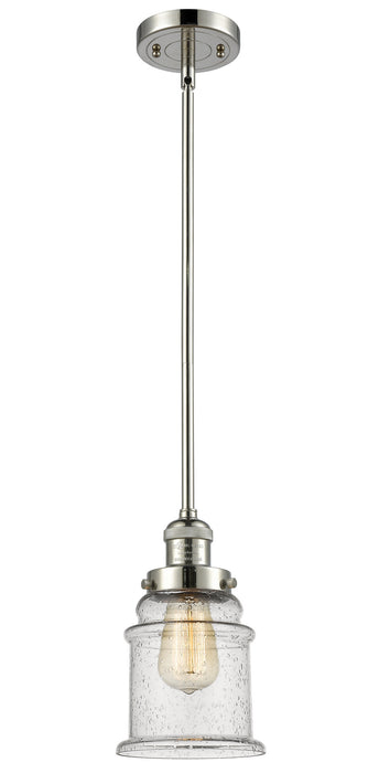 Innovations - 201S-PN-G184 - One Light Mini Pendant - Franklin Restoration - Polished Nickel