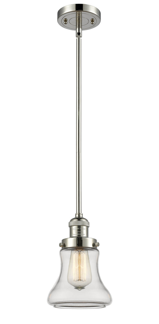 Innovations - 201S-PN-G192 - One Light Mini Pendant - Franklin Restoration - Polished Nickel