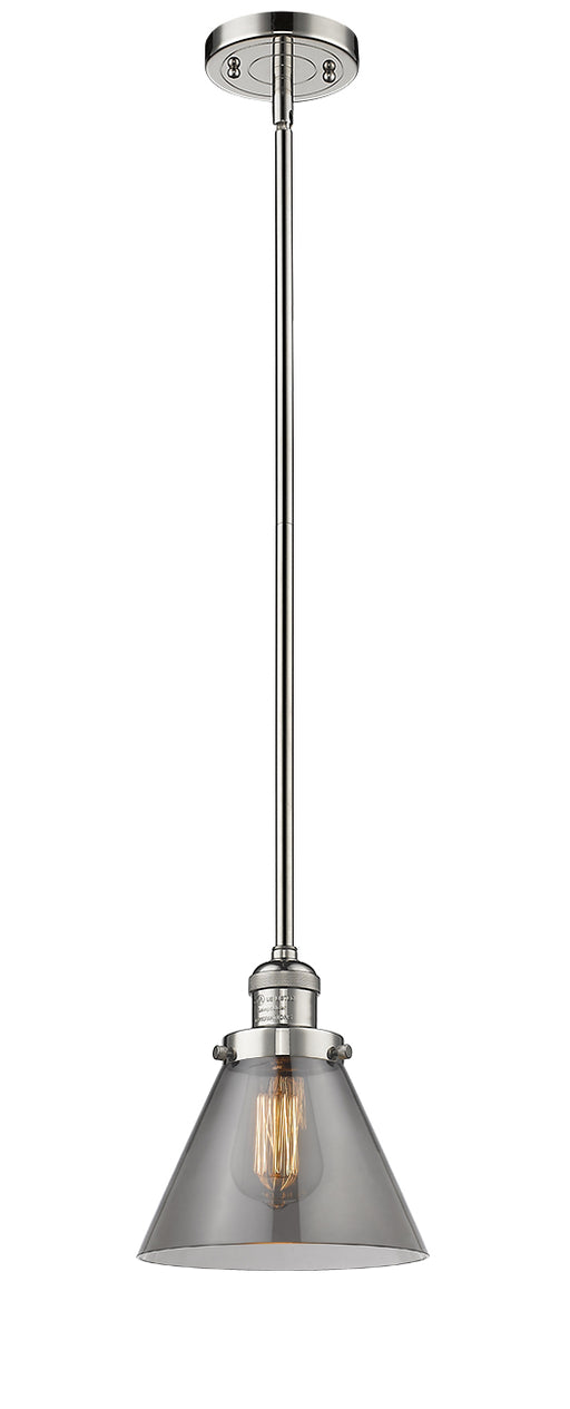 Innovations - 201S-PN-G43 - One Light Mini Pendant - Franklin Restoration - Polished Nickel