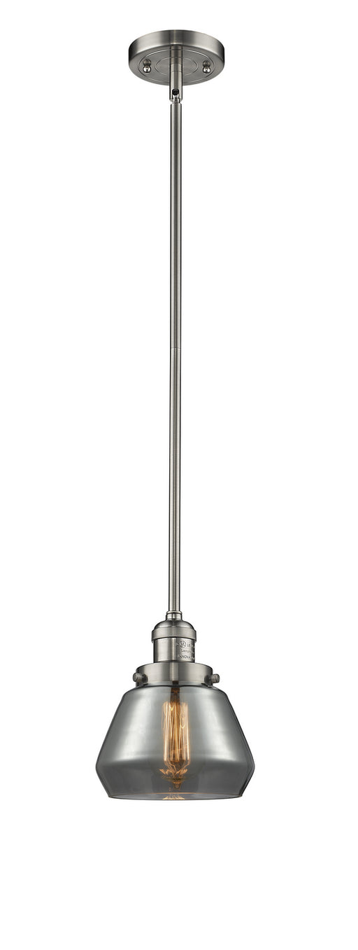 Innovations - 201S-SN-G173 - One Light Mini Pendant - Franklin Restoration - Brushed Satin Nickel