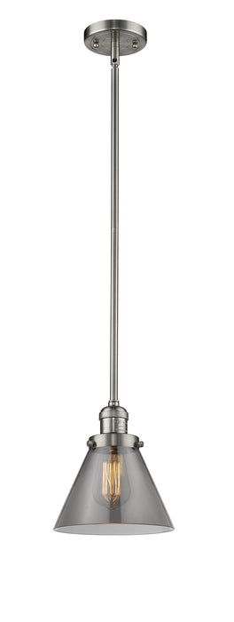 Innovations - 201S-SN-G43 - One Light Mini Pendant - Franklin Restoration - Brushed Satin Nickel