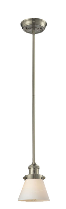 Innovations - 201S-SN-G61 - One Light Mini Pendant - Franklin Restoration - Brushed Satin Nickel