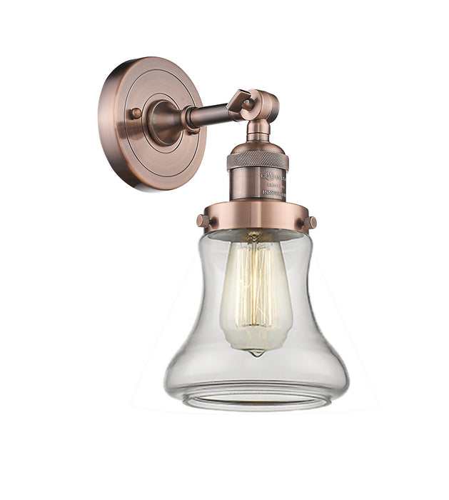 Innovations - 203-AC-G192 - One Light Wall Sconce - Franklin Restoration - Antique Copper