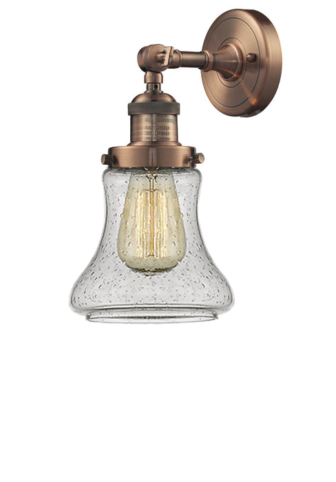 Innovations - 203-AC-G194 - One Light Wall Sconce - Franklin Restoration - Antique Copper