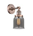 Innovations - 203-AC-G53 - One Light Wall Sconce - Franklin Restoration - Antique Copper