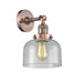 Innovations - 203-AC-G74 - One Light Wall Sconce - Franklin Restoration - Antique Copper