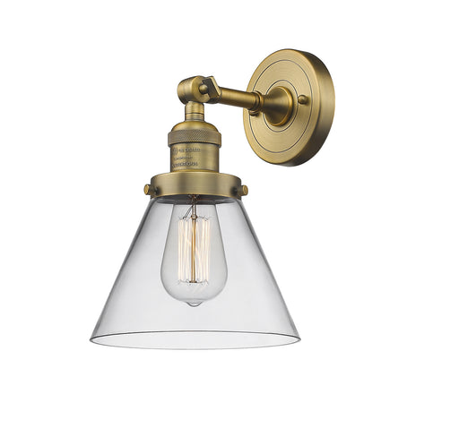 Franklin Restoration One Light Wall Sconce Brushed Brass