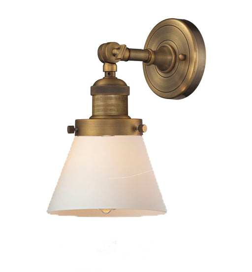 Innovations - 203-BB-G61 - One Light Wall Sconce - Franklin Restoration - Brushed Brass