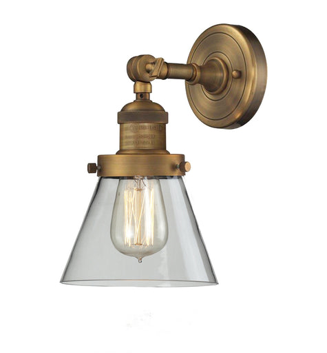 Franklin Restoration One Light Wall Sconce Brushed Brass