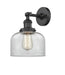 Innovations - 203-OB-G72 - One Light Wall Sconce - Franklin Restoration - Oil Rubbed Bronze