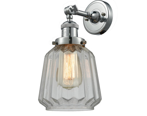 Franklin Restoration One Light Wall Sconce Polished Chrome