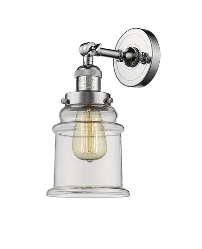 Franklin Restoration One Light Wall Sconce Polished Chrome