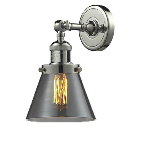 Franklin Restoration One Light Wall Sconce Polished Nickel