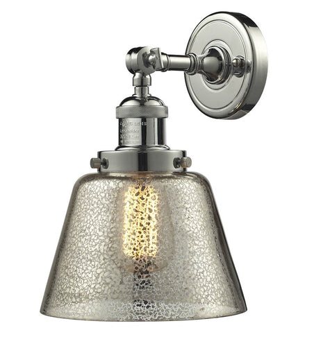 Franklin Restoration One Light Wall Sconce Polished Nickel