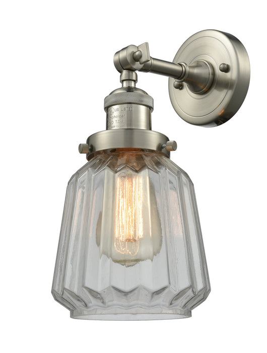 Innovations - 203-SN-G142 - One Light Wall Sconce - Franklin Restoration - Brushed Satin Nickel