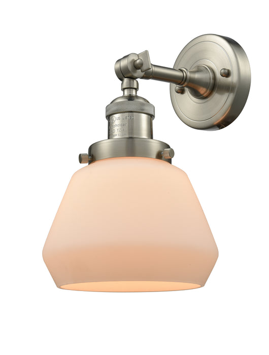 Innovations - 203-SN-G171 - One Light Wall Sconce - Franklin Restoration - Brushed Satin Nickel