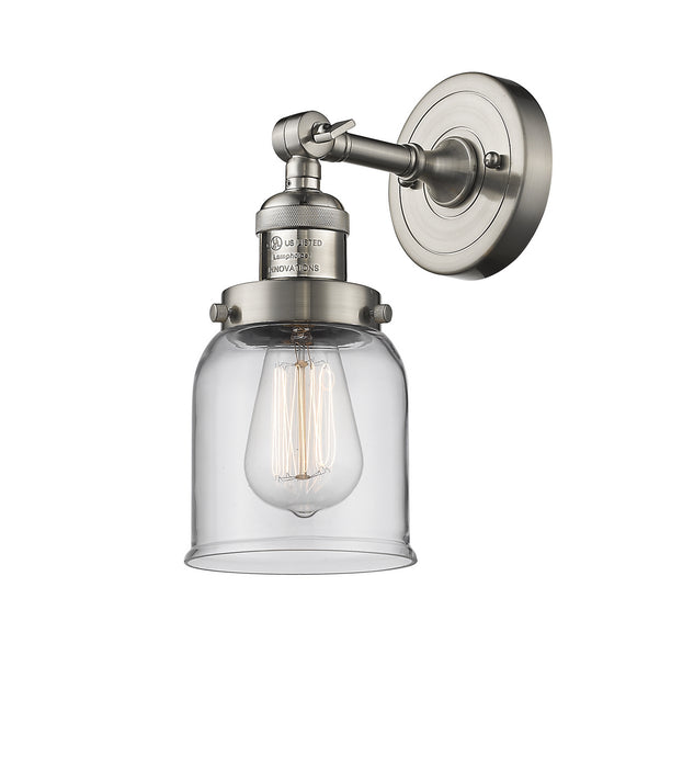 Innovations - 203-SN-G52 - One Light Wall Sconce - Franklin Restoration - Brushed Satin Nickel