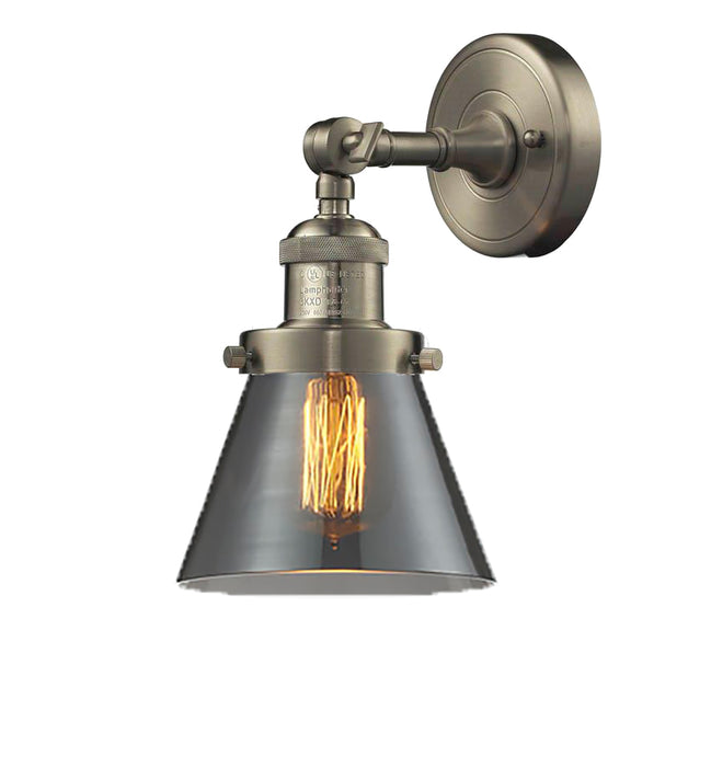 Innovations - 203-SN-G63 - One Light Wall Sconce - Franklin Restoration - Brushed Satin Nickel