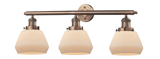 Innovations - 205-AC-G171 - Three Light Bath Vanity - Franklin Restoration - Antique Copper