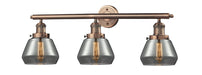 Innovations - 205-AC-G173 - Three Light Bath Vanity - Franklin Restoration - Antique Copper