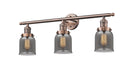 Innovations - 205-AC-G53 - Three Light Bath Vanity - Franklin Restoration - Antique Copper