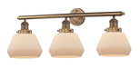 Innovations - 205-BB-G171 - Three Light Bath Vanity - Franklin Restoration - Brushed Brass