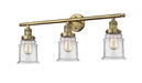 Innovations - 205-BB-G184 - Three Light Bath Vanity - Franklin Restoration - Brushed Brass