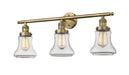 Innovations - 205-BB-G192 - Three Light Bath Vanity - Franklin Restoration - Brushed Brass