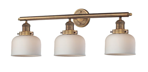 Innovations - 205-BB-G71 - Three Light Bath Vanity - Franklin Restoration - Brushed Brass