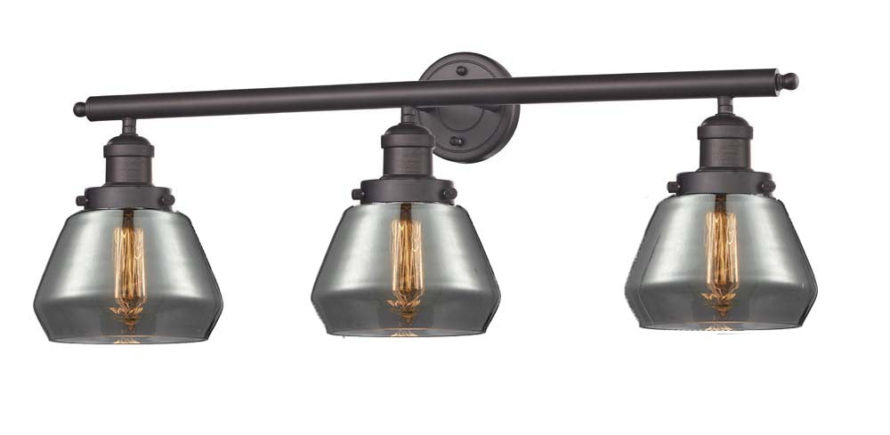 Innovations - 205-OB-G173 - Three Light Bath Vanity - Franklin Restoration - Oil Rubbed Bronze