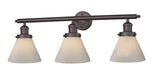 Innovations - 205-OB-G41 - Three Light Bath Vanity - Franklin Restoration - Oil Rubbed Bronze