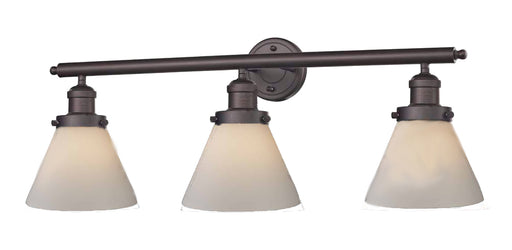 Franklin Restoration Three Light Bath Vanity Oil Rubbed Bronze