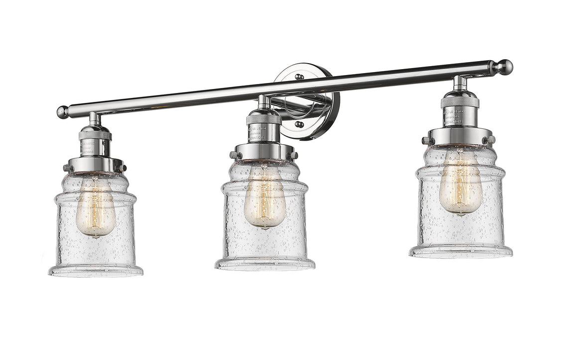 Innovations - 205-PC-G184 - Three Light Bath Vanity - Franklin Restoration - Polished Chrome